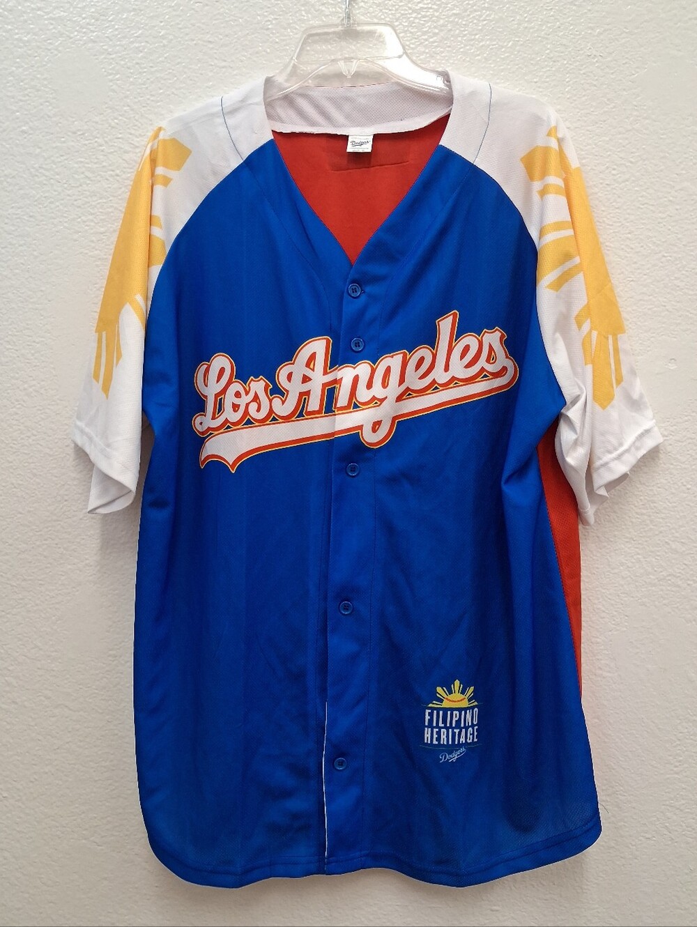 Los Angeles Dodgers Filipino Heritage Night 2022 Jersey, Size XL